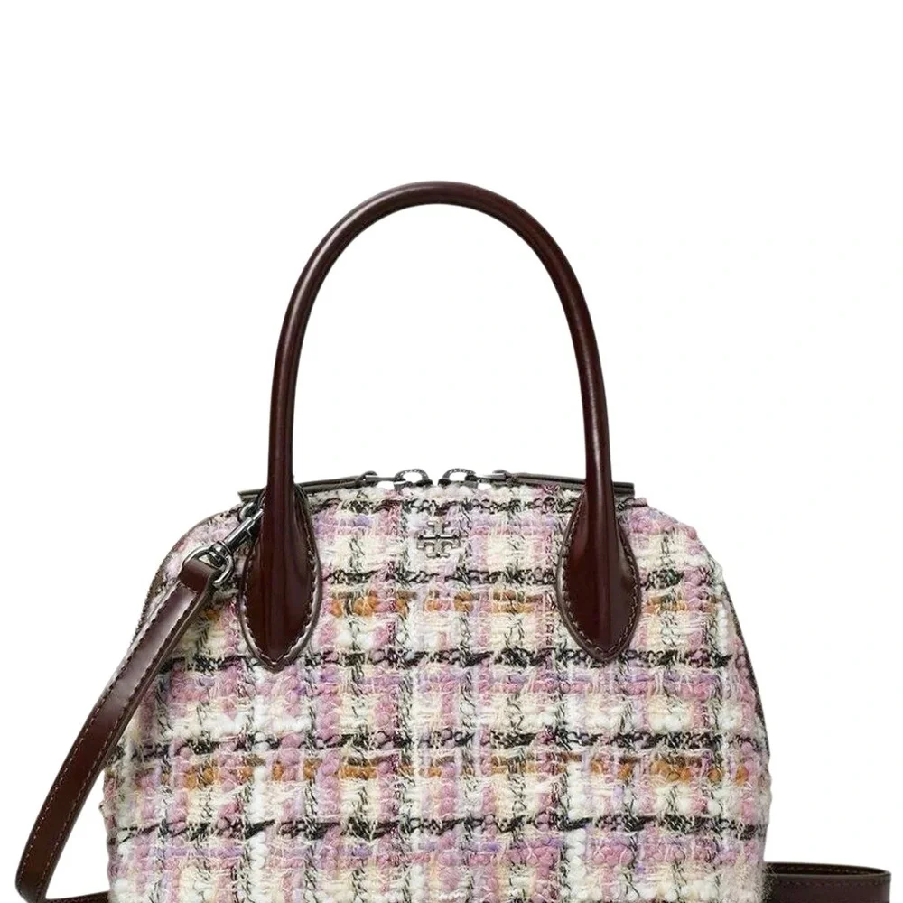 Tory Burch compact tweed
